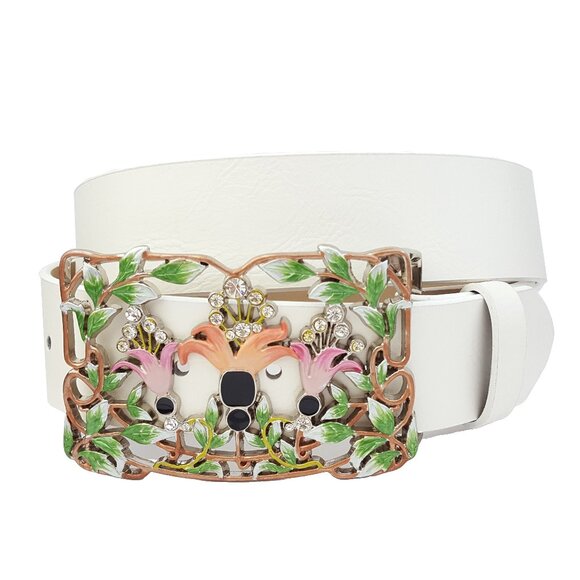 Western Color Enamel Buckle belt - Picture 1 of 2